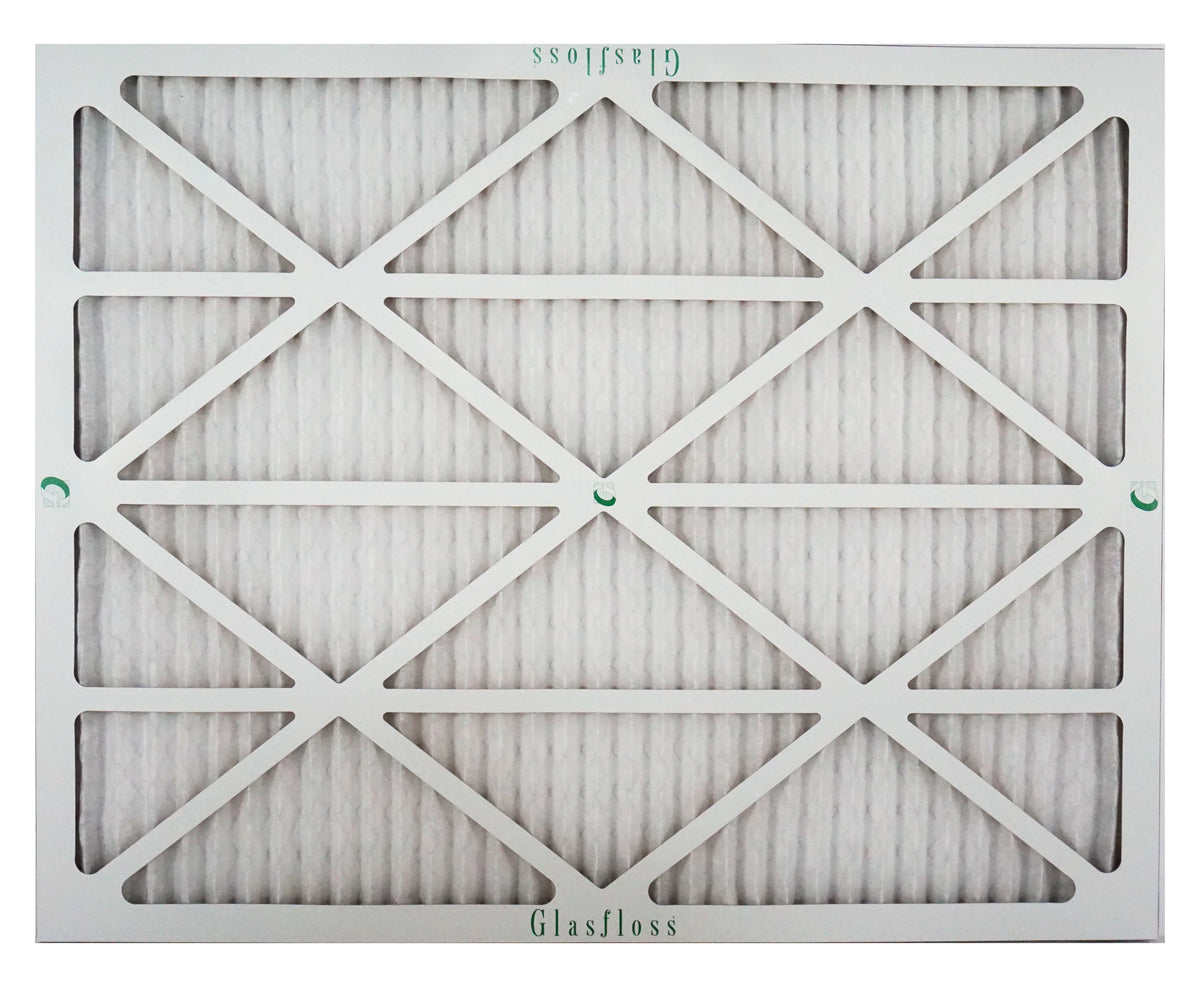 Stylish Glasfloss Air Filter 24x28x2 - 2" MERV 10 - (Pack of 4) - Pleated AC or HVAC Air Filter - Furnace Air Filter - Home or Office - Made In The USA.