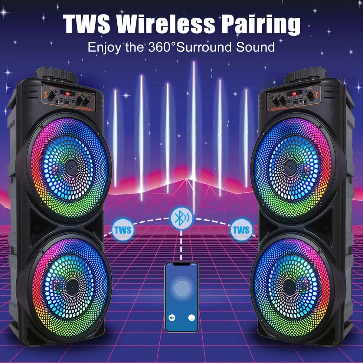 '-FM/AUX/MP3/USB Equipment