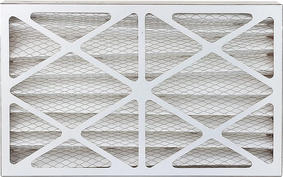 Filterbuy 16x25x4 MERV 8 Pleated HVAC AC Furnace Air Filters (1-Pack)