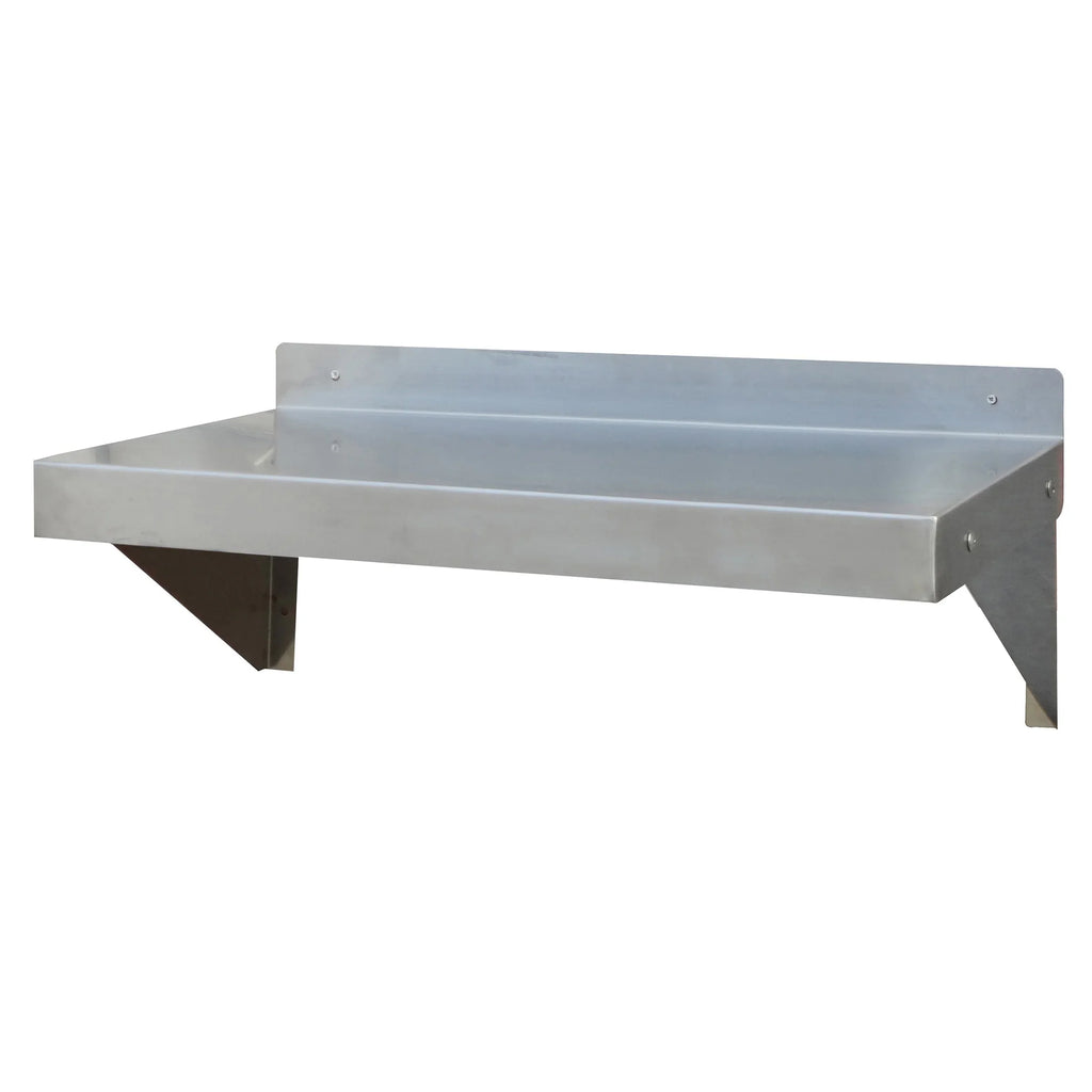 Stylish Sportsman Series Stainless Steel 48-inch Table and Shelf Set
