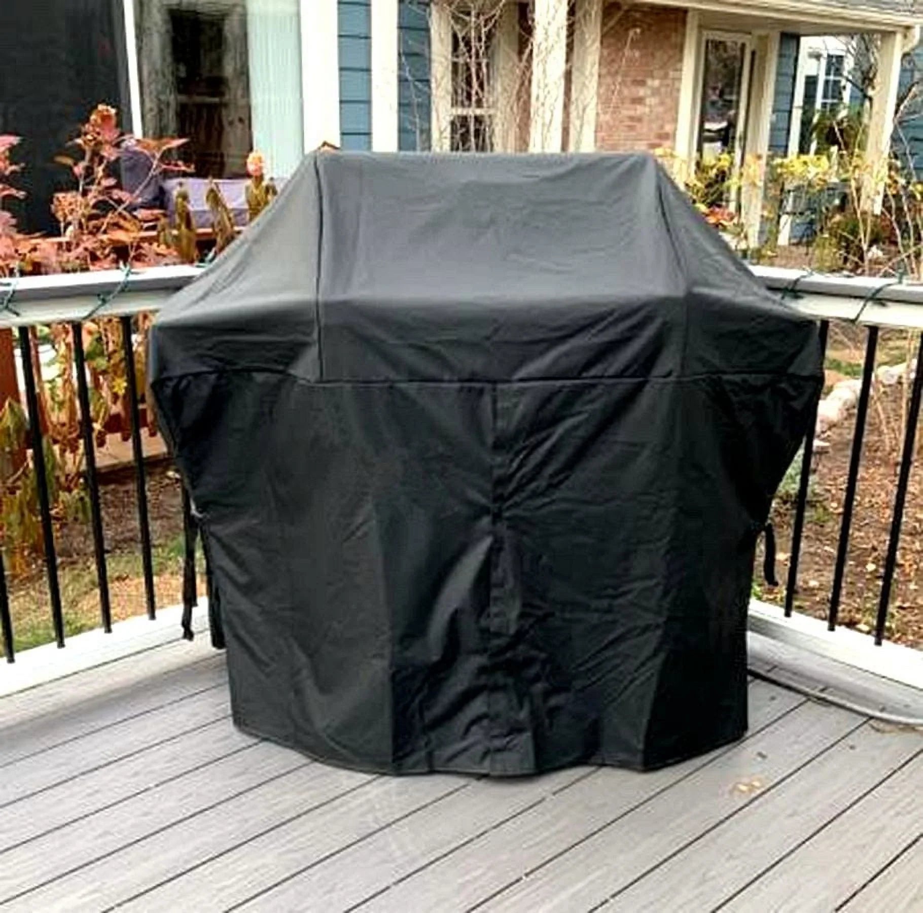 Heavy Duty Grill Cover Fit for Napoleon 61427 Rogue 425 Series Grill Cover,All Weather Protection Waterproof Cover Black - Exclusive Design
