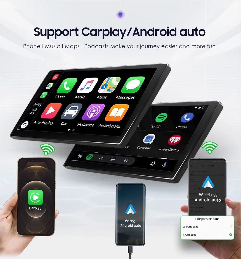 10.1" Android 12 GPS Navigation 2+32GB Car Stereo Radio Head Unit Carplay For Mitsubishi Lancer 2007-2012 - Exclusive Design