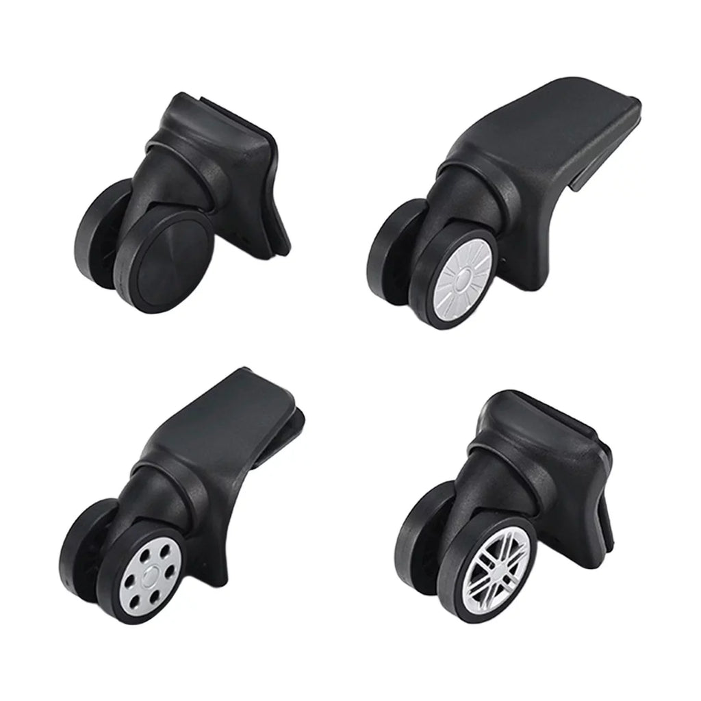 4x Replacement Luggage Suitcase Wheels Durable for Luggage Trolley Case Bags - Exclusive Design