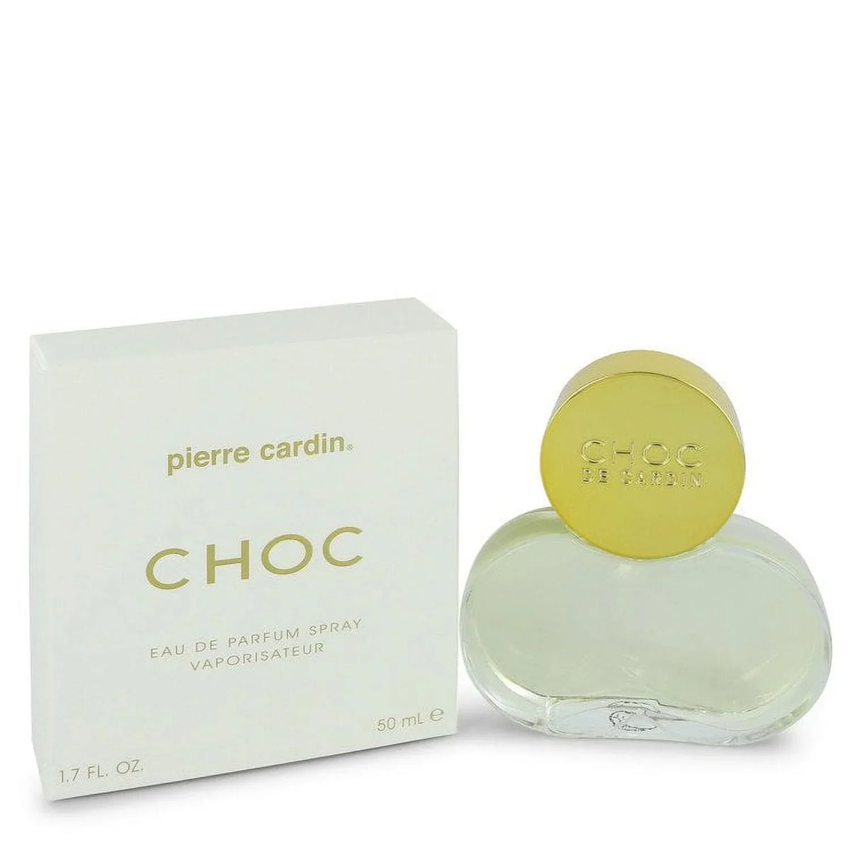 Choc De Cardin by Pierre Cardin Eau De Parfum Spray 1.7 oz for Women Pack of 4 - Exclusive Design