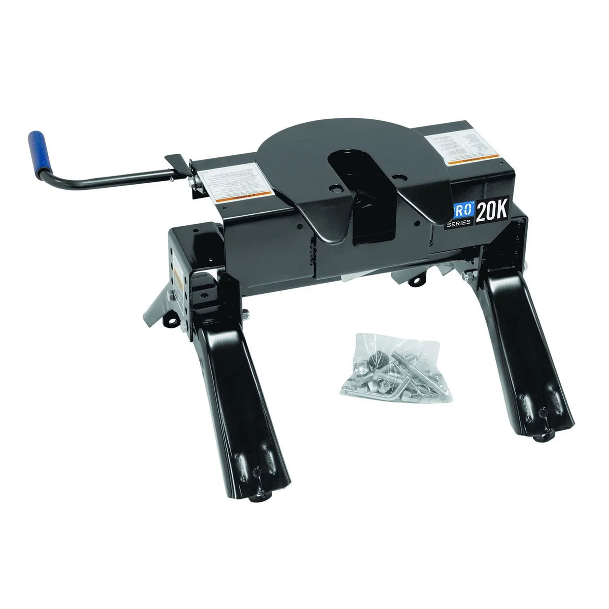 (2 Boxes-30118+30727)Pro Series 20K 5Th Wheel Hitch(30124 Or 30035 Rail Sold Separately) Replacement Auto Part, Easy to Install - Exclusive Design