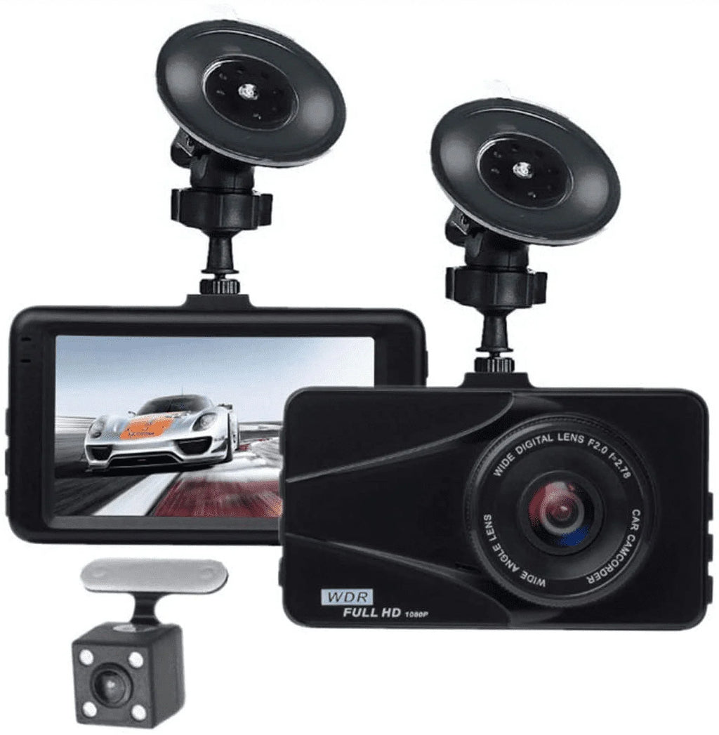 T670 Plus DVR Dash Cam For Chevrolet Dual Travel Recorder Full HD 3" LCD Screen 170Â° Wide Angle, WDR, G-Sensor, Loop Recording Motion Detection Excellent Video Images