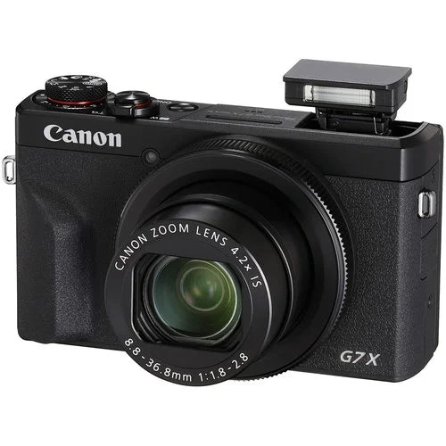 Stylish Canon PowerShot G7 X Mark III Digital Camera (3637C001) + 64GB Card + More