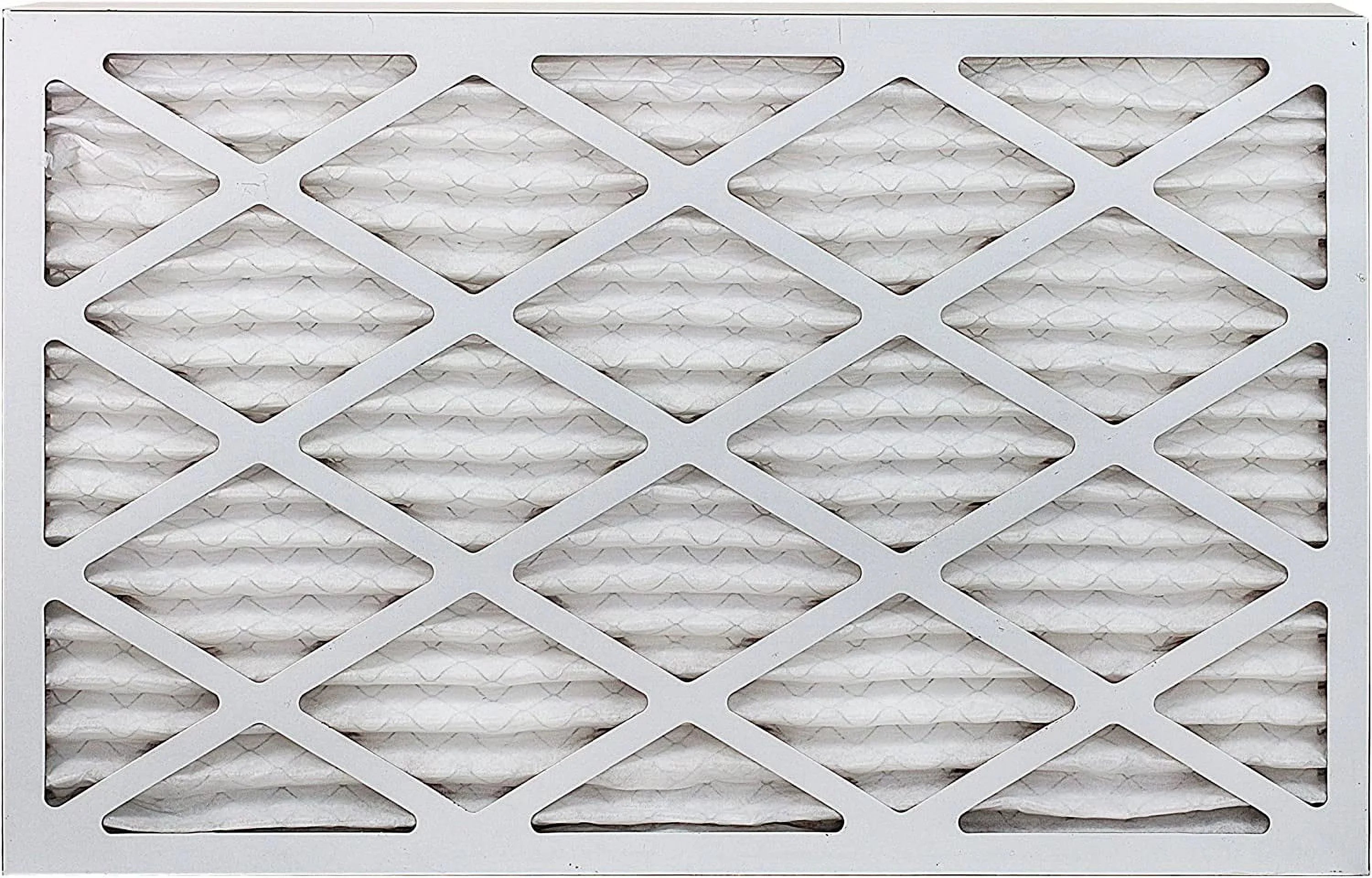Filterbuy 17.25x29.25x1 MERV 8 Pleated HVAC AC Furnace Air Filters (3-Pack)