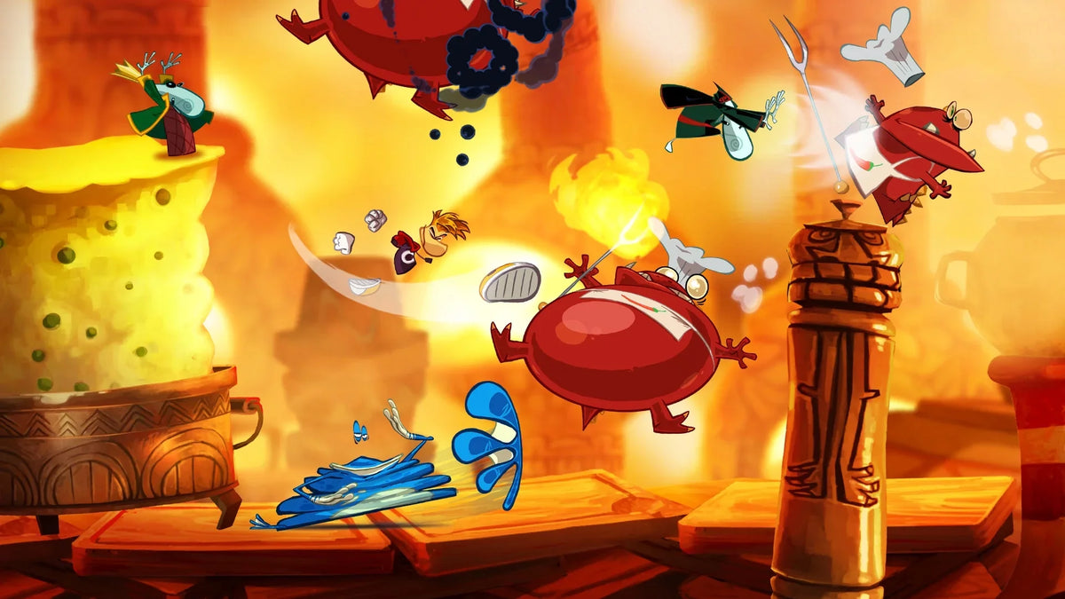 Stylish Ubisoft Rayman Origins (Nintendo Wii)