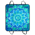 GCKG Mandala Trippy Psychedelic Abstract Painting Pet Car Seat Cover Dog Car Seat Mat Hammock Cargo Mat Trunk Mat For Cars Trucks and SUV 54x60 inches