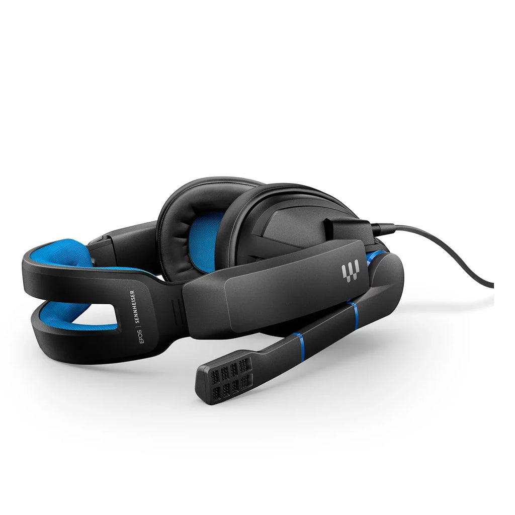 EPOS Audio GSP 300 Closed Acoustic Gaming Headset (Blue) - Exclusive Design