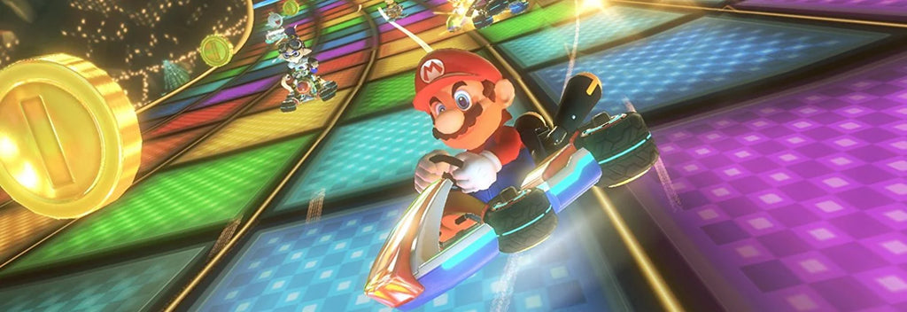 Mario Kart 8 Deluxe Game and Game Caddy