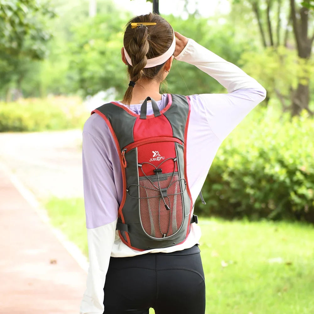 JUNLETU Lightweight Cycling Backpack Water-resistant Outdoor Sport Hydration Backpack Shoulder Bag for Biking Hiking Run