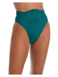 Andrea Iyamah Womens Gura High-Waist Nylon Swim Bottom Separates - Exclusive Design