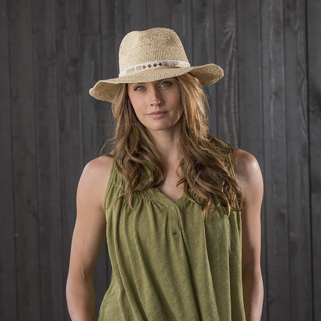 Stylish Pistil Women's Standard Janis Woven Straw Sun Hat, Whicker One Size
