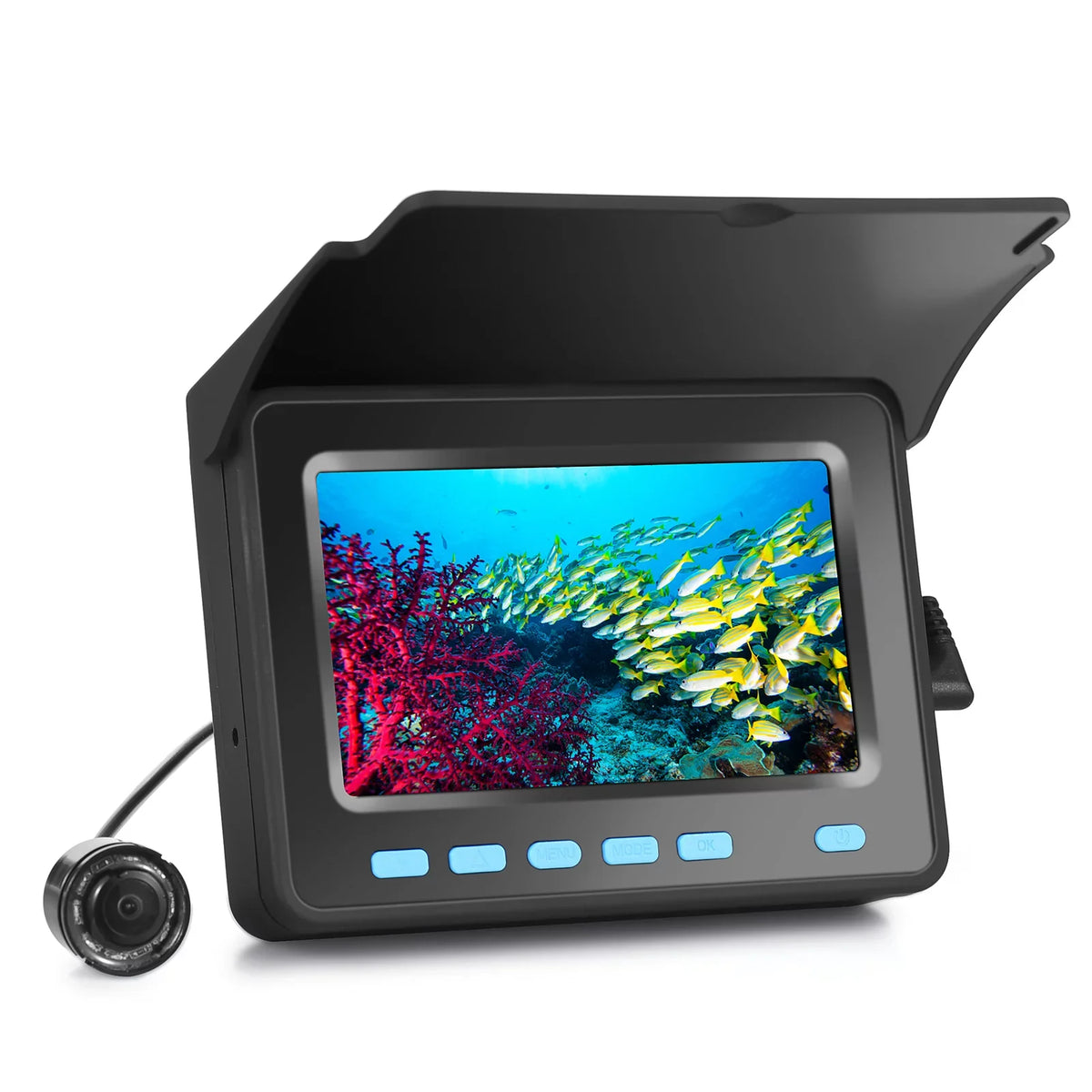 Waterproof Underwater Fishing Camera Fish Finder LCD 140Â° Wide Angle - Exclusive Design
