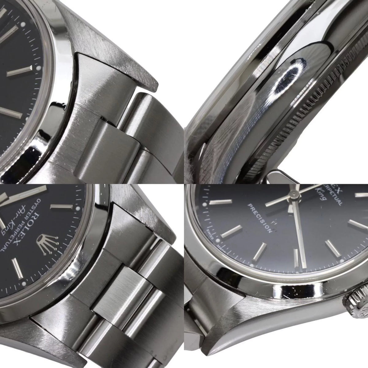 Pre-Owned Rolex 14000M Air King Watch Stainless Steel SS Men's ROLEX (Good) - Exclusive Design
