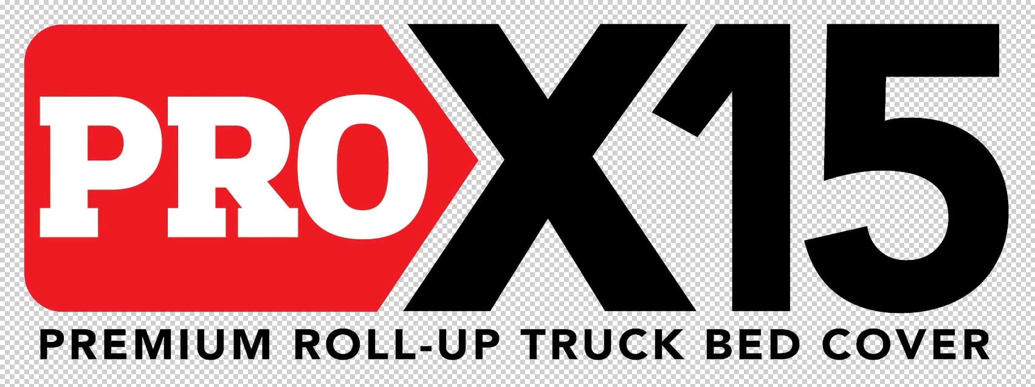 RealTruck TruXedo Pro X15 Soft Roll Up Truck Bed Tonneau Cover | 1473301 | Compatible with 2020-2021 Chevy/GMC Silverado/Sierra 2500/3500HD 6' 10" Bed (82.2")