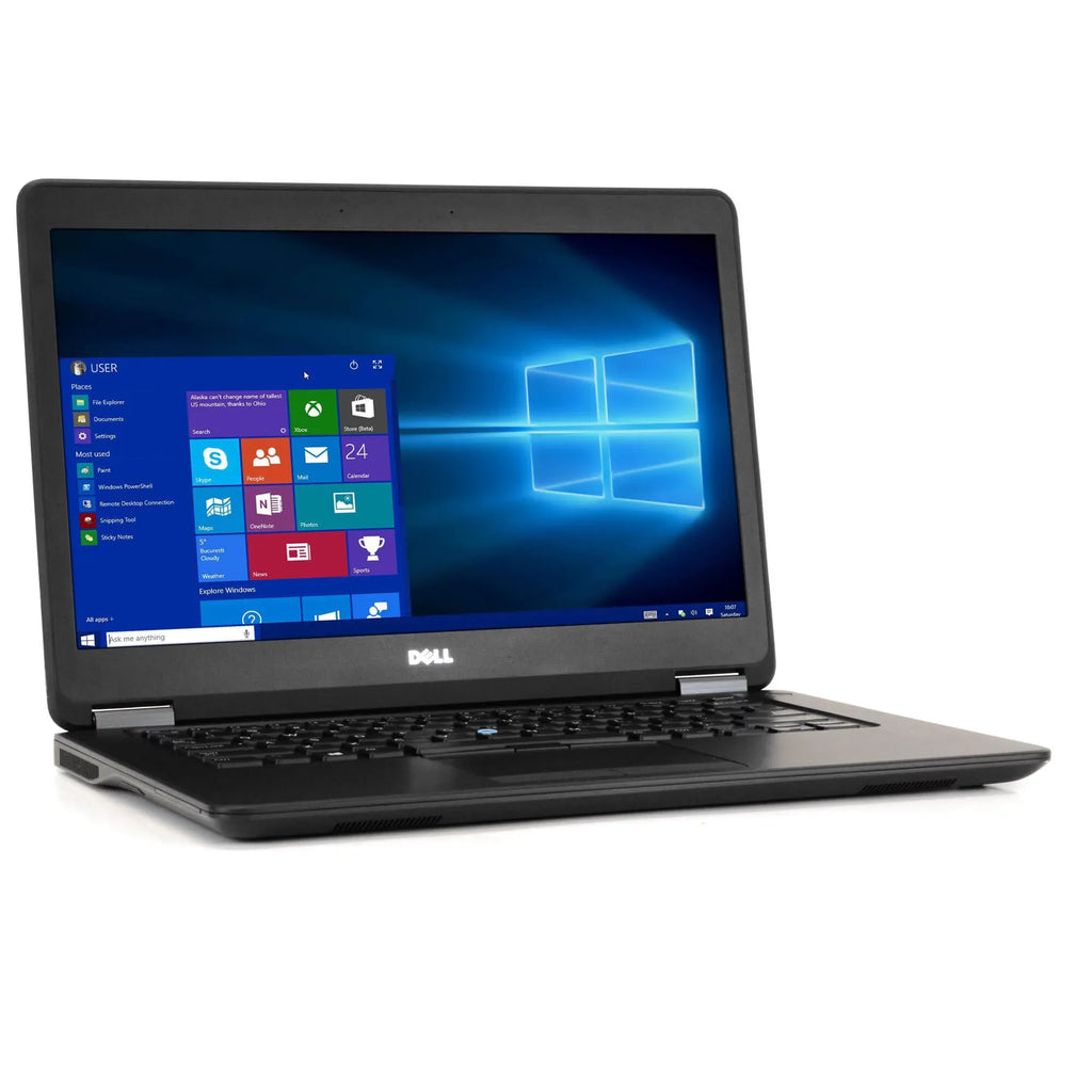 Stylish Restored E7450 Laptop Computer, 2.90 GHz i5 Dual Gen 5, 8GB DDR3 RAM, 256GB SSD Hard Drive, Windows 10 Professional 64 Bit, 14" Screen (Refurbished)
