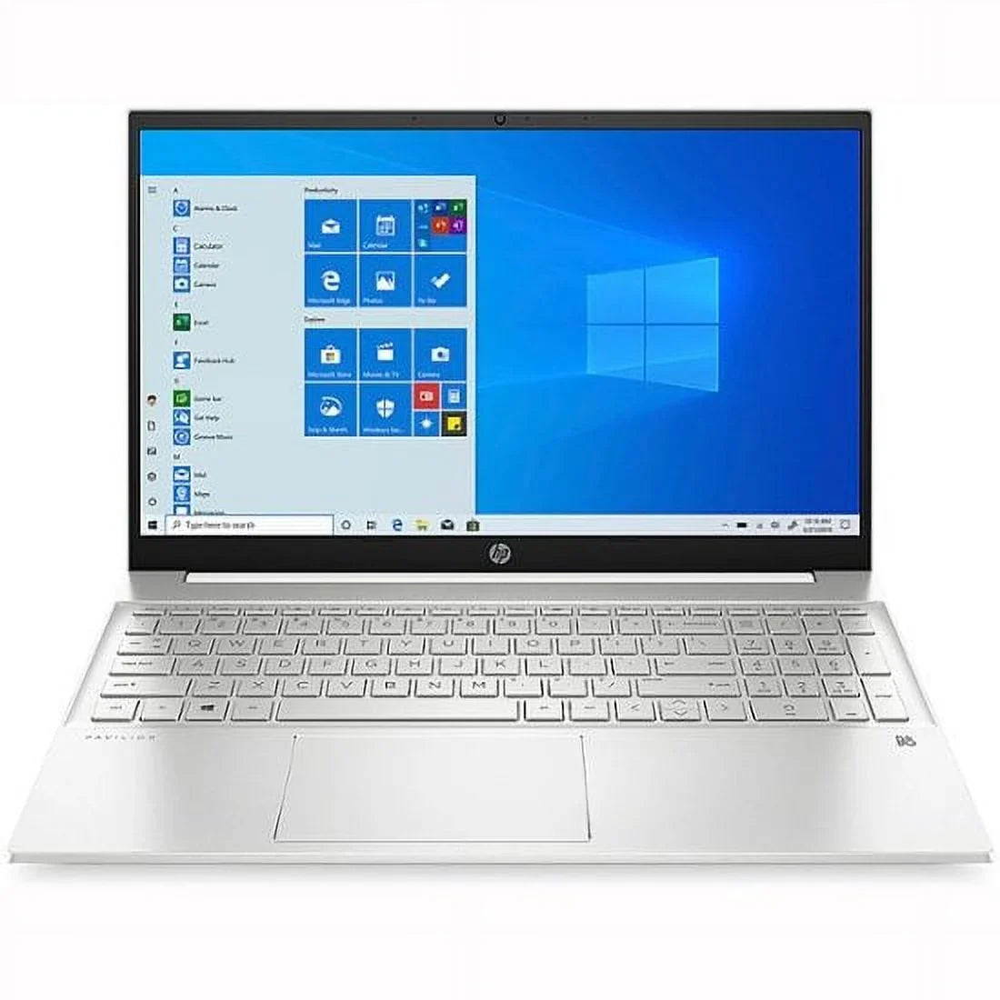 Stylish - Pavilion - 15.6" Full HD Laptop - 11th Generation i5-1135G7 - 8GB RAM - 256GB SSD -Keyboard with Numeric Keypad - 2 Year Warranty Care Pack - Windows 10