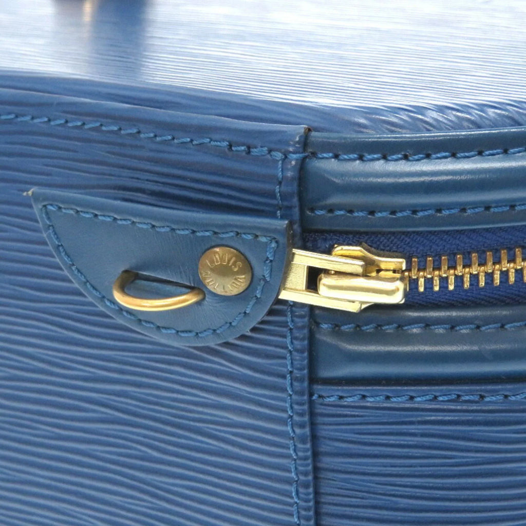 Stylish Pre-Owned Louis Vuitton Epi Cannes Blue M48035 Handbag Bag LV 0101 LOUIS VUITTON (Fair)
