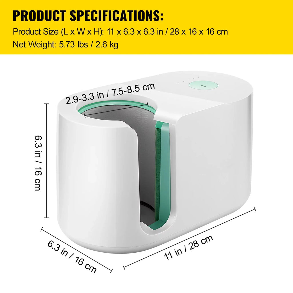Stylish BENTISM Mug Press Machine, Automatic Mug Heat Press 11-15oz, One-touch Setting, Cup Transfer Sublimation Portable Coffee Presser, Pro Easy Mug Press Machine DIY Printing