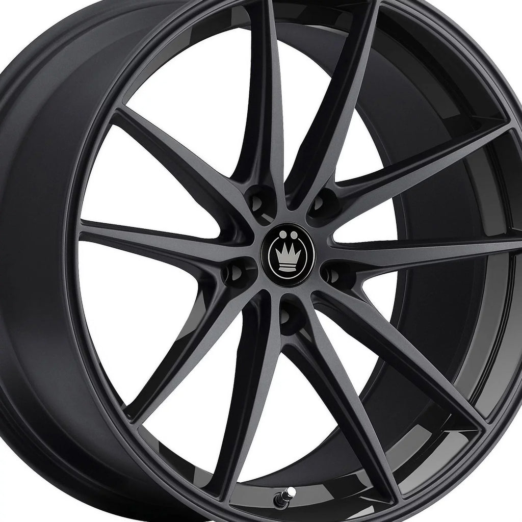 Stylish Konig 37B Oversteer 16x7.5 5x100 +45et Gloss Black Wheel