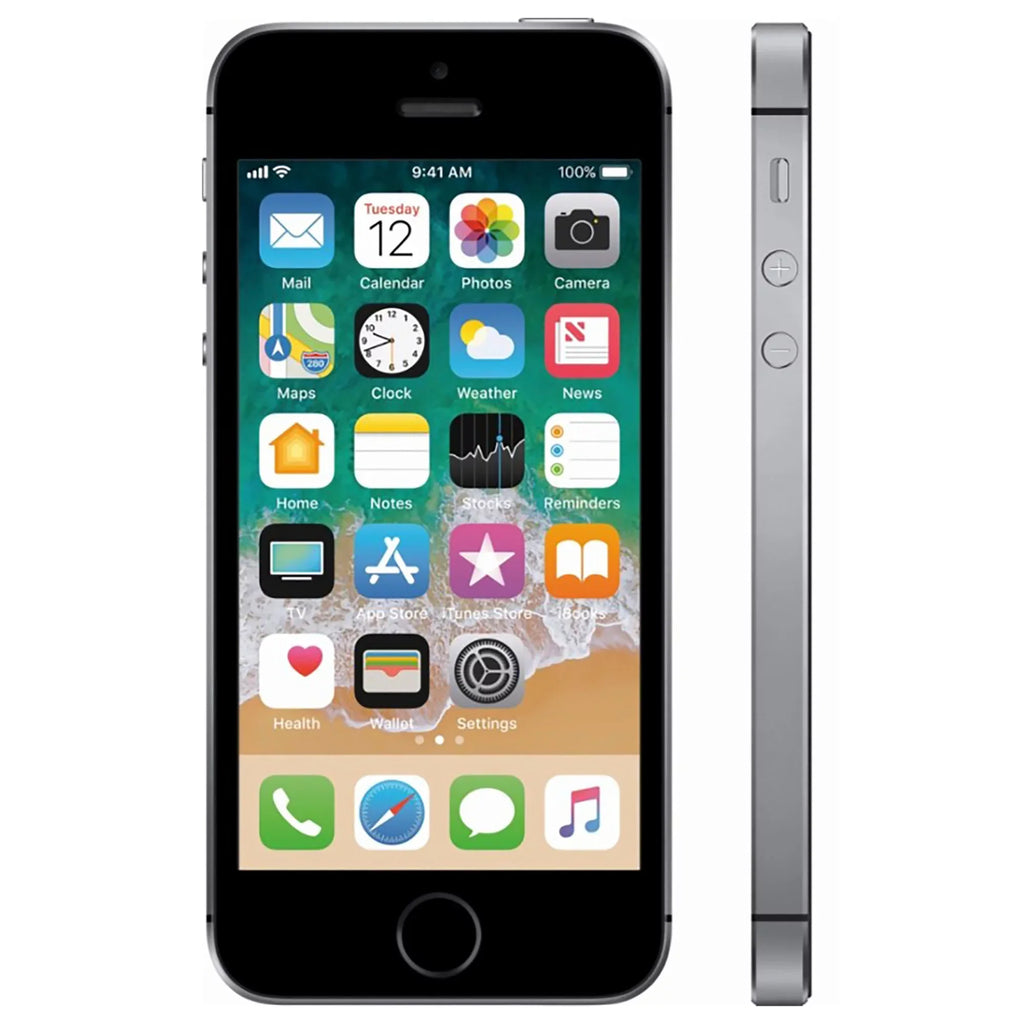 Apple iPhone SE 32GB AT&T Locked Phone with 12MP Camera - Space Gray (Used)