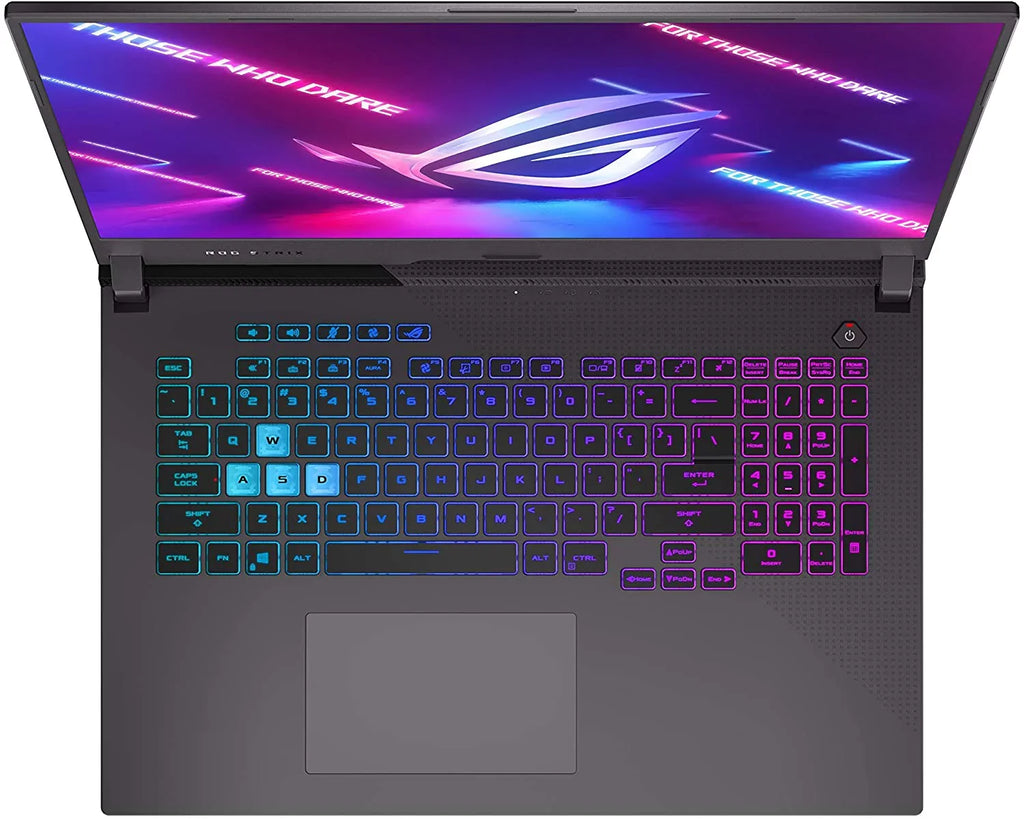 Stylish ROG Strix G17 G713 Gaming Laptop 17.3â FHD 144HZ IPS Display AMD Octa- Ryzen 7 4800H 16GB DDR4 1TB SSD NVIDIA GeForce RTX 3060 6GB USB-C HDMI Backlit Keyboard WiFi6 Dolby Win10 Gray
