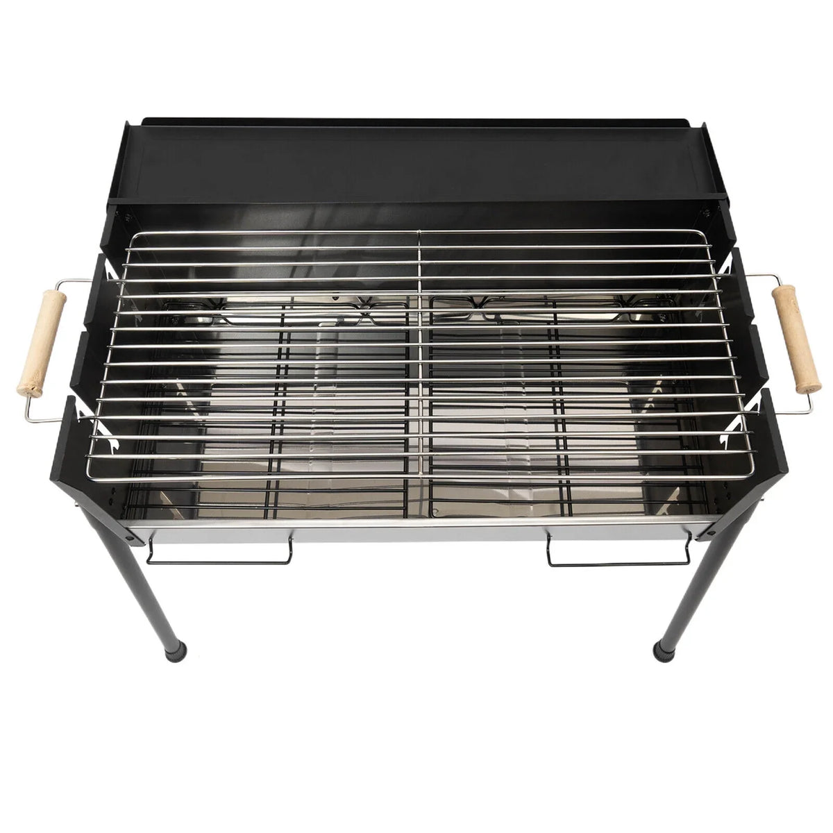 Miumaeov Barbecue Charcoal Grill Portable Charcoal Grill 304 Food Grade Stainless Steel Folding Grill with BBQ Tool Kits for Camping Grill Picnic