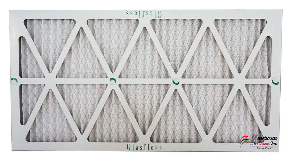 Glasfloss Air Filter 18x36x2 - 2" MERV 10 - (Pack of 12) - Pleated AC or HVAC Air Filter - Furnace Air Filter - Home or Office - Made In The USA. - Exclusive Design