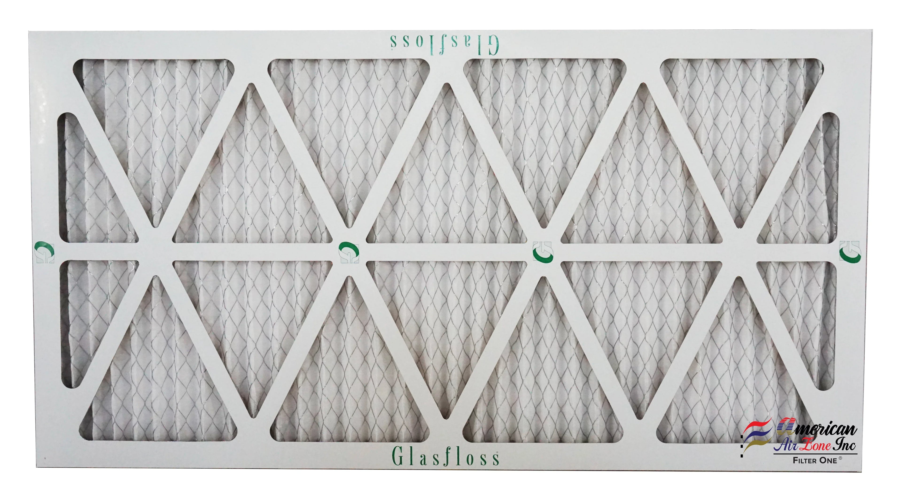Glasfloss Air Filter 18x36x2 - 2" MERV 10 - (Pack of 12) - Pleated AC or HVAC Air Filter - Furnace Air Filter - Home or Office - Made In The USA. - Exclusive Design