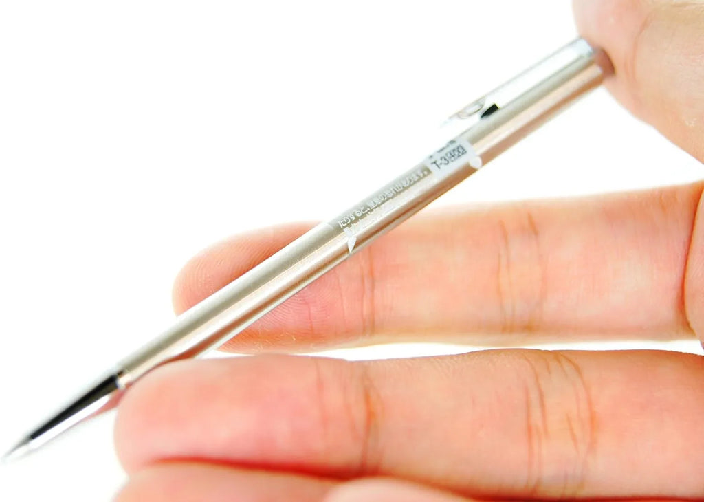 Stylish Zebra Techo T-3 Mini Ballpoint Pen for Notebook, 0.7 mm, Black Ink, 3-pack, Sticky Notes Value Set