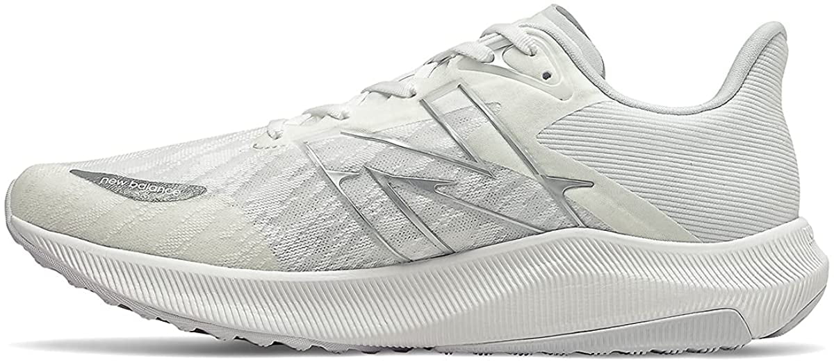 New Balance Mens FuelCell Propel V3 Speed Running Shoe 9.5 White/White - Exclusive Design