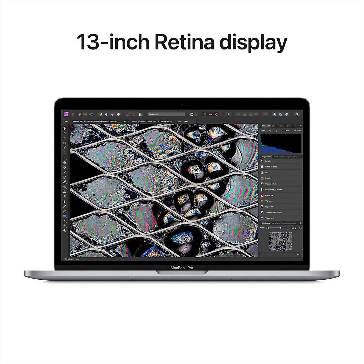 Open Box APPLE PRO 13.3 2560x1600 M2 8GB 256GB SSD MNEH3LL/A - SPACE GRAY