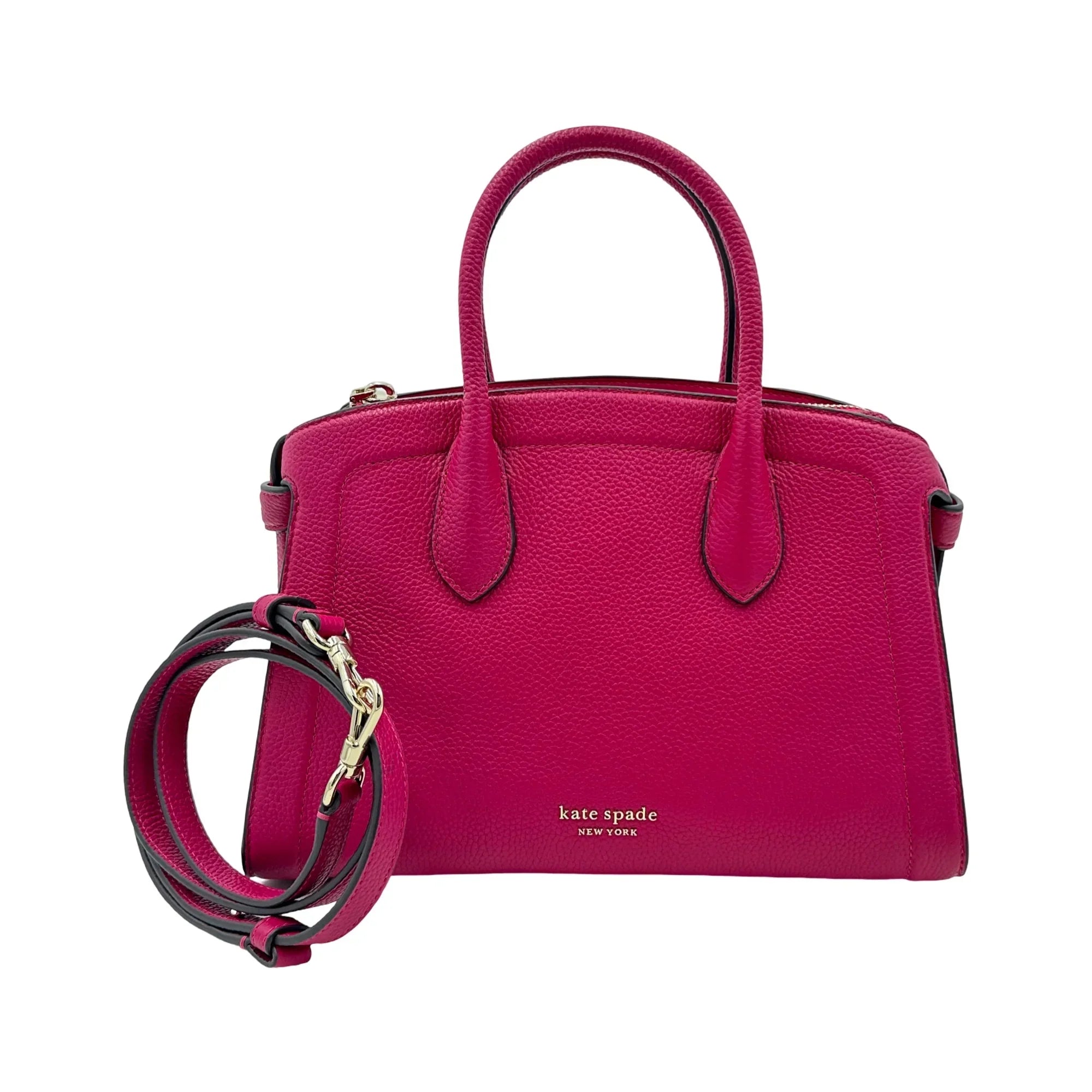 Kate Spade Knott Colorblocked Medium Zip Top Satchel - Renaissance Rose Multi - Exclusive Design