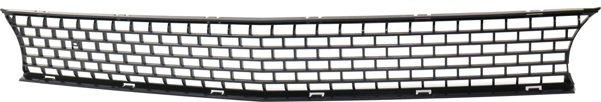 Stylish Grille Assembly Compatible with DODGE CHALLENGER 2015-2017 Textured Black SRT Hellcat Model