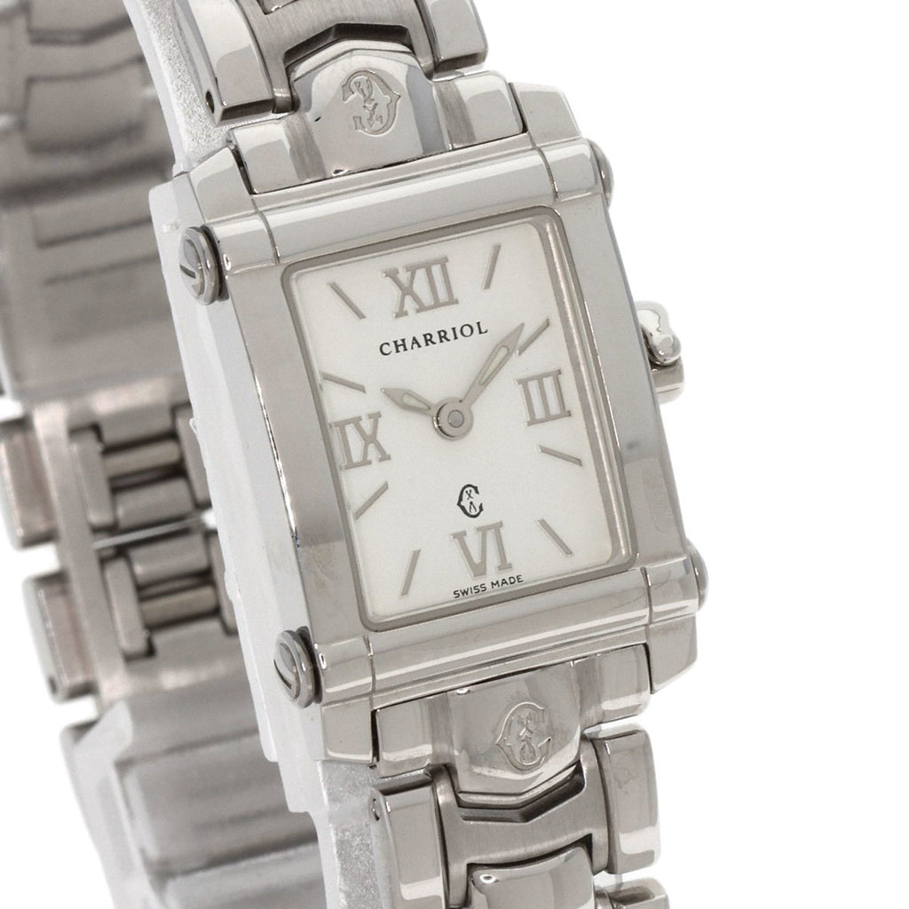 Stylish Pre-Owned Philippe Charriol Ref.9012911 Columbus Watch Stainless Steel/SS Ladies PHILIPPE CHARRIOL (Good)