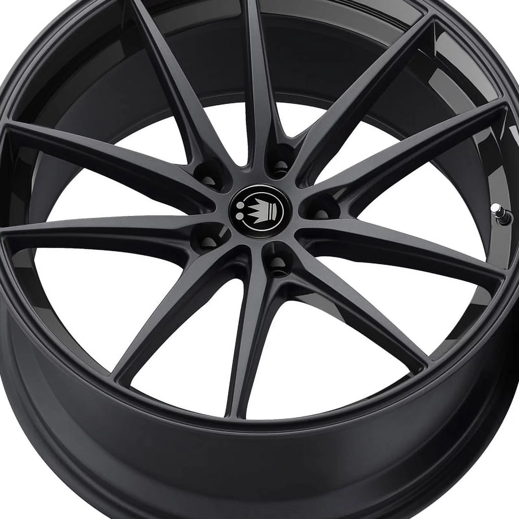 Stylish Konig 37B Oversteer 16x7.5 5x100 +45et Gloss Black Wheel