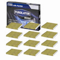 12 pc Purolator BOSS PBC35519 Cabin Air Filters for HVAC Heating Ventilation Air Conditioning Vent Filters Fits select: 2007-2016 HONDA CR-V, 2006-2015 HONDA CIVIC