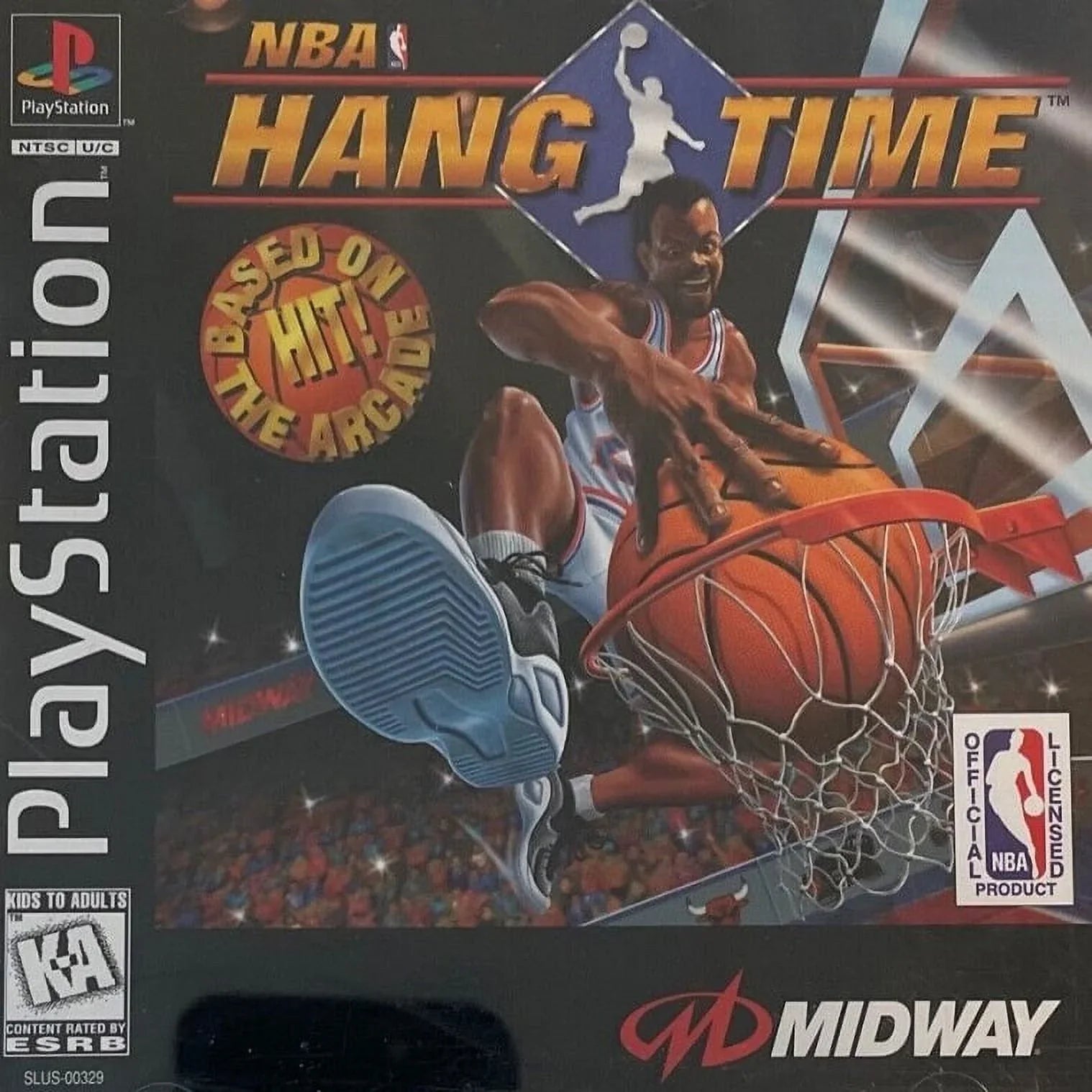 Restored NBA Hang Time (Sony PlayStation 1, 1996) (Refurbished) - Exclusive Design