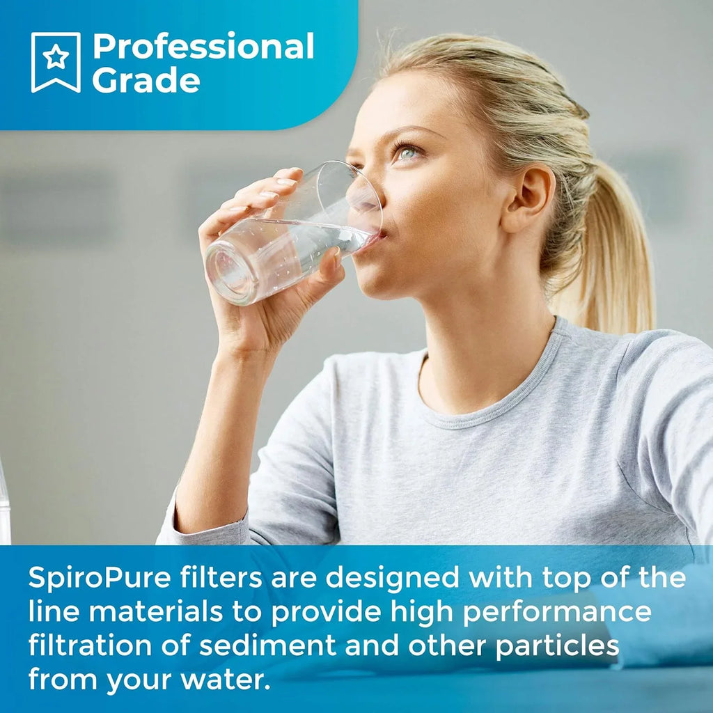 25 Micron Spun -Blown Polypropylene Sediment Water Filter Cartridge SDC-25-3025 P25-30 155224-43 (Case Of 20) - Exclusive Design
