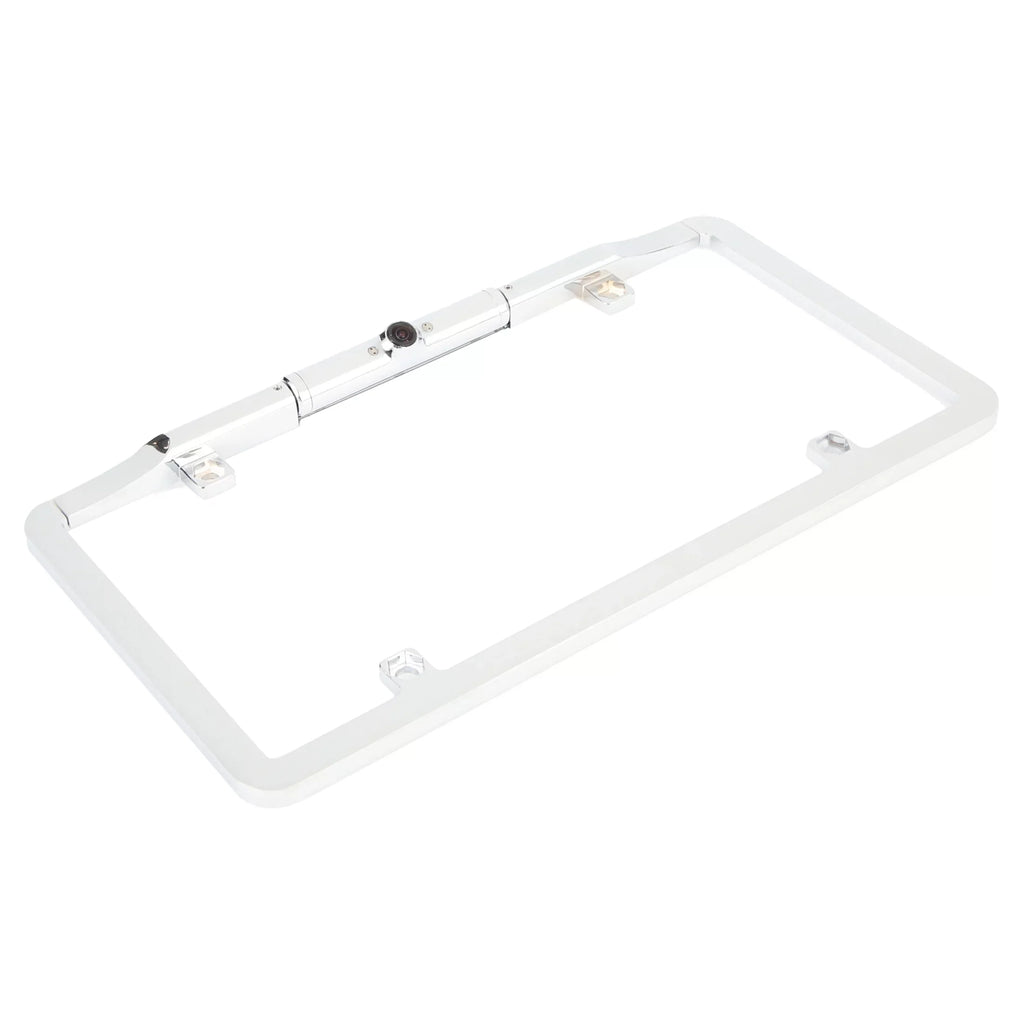 BOYO VTL275HD - Ultra Slim Full-Frame License Plate HD Backup Camera (Chrome) - Exclusive Design
