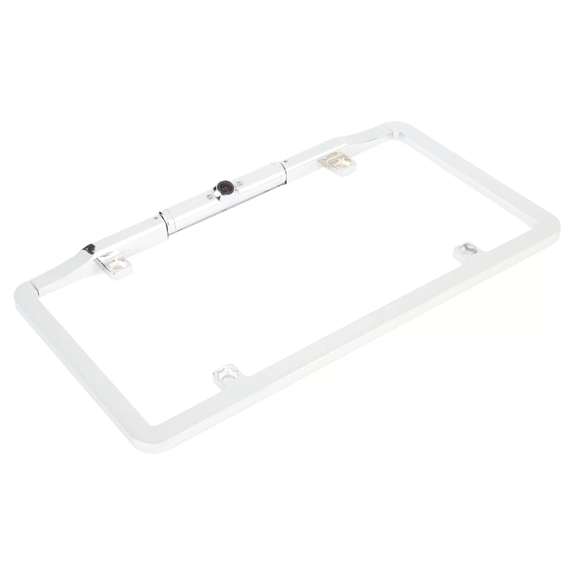BOYO VTL275HD - Ultra Slim Full-Frame License Plate HD Backup Camera (Chrome) - Exclusive Design
