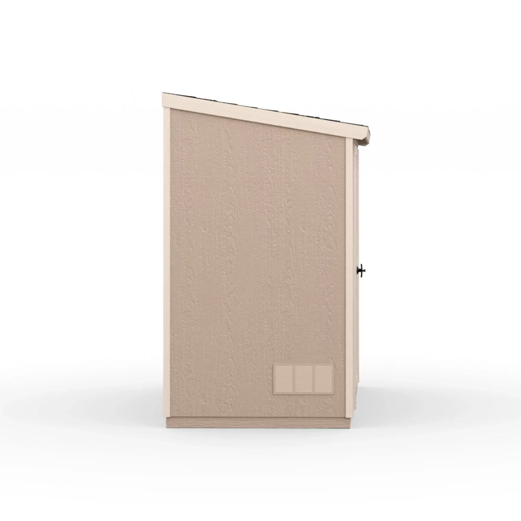 Handy Home Products Fremont 4 ft. x 8 ft. Lean-To Storage Shed - Exclusive Design