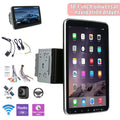 JahyShow Rotary Double Spindle Navigation - 10.1 Inch Android 9.1 GPS Player with Dual Din Touch Screen