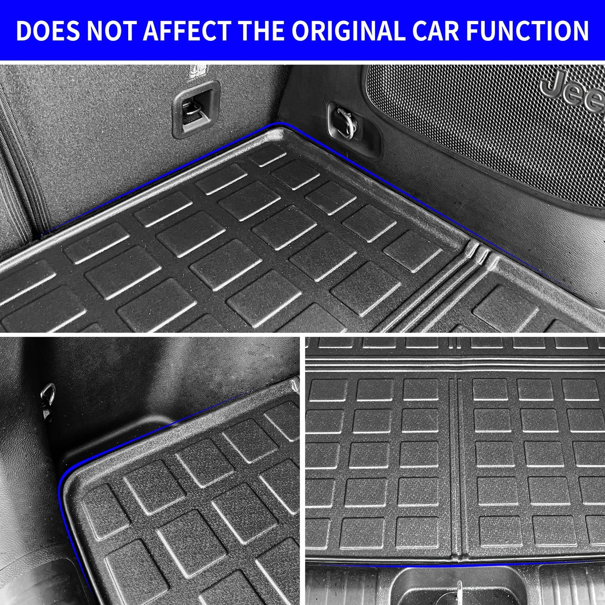 Stylish Fit 2019-2023 Jeep Cherokee Cargo Liner Trunk Mat Trunk Liner 2022 Jeep Cherokee Accessories