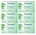 Stylish Himalaya Purifying Neem & Turmeric Cleansing Bar for Clean and Healthy Looking Skin, Free from Parabens, SLS and Phthalates, Gluten Free, Vegan, 125 g (4.41 oz), 6 Pack Neem & Turmeric 4.41 Ounce (Pack of 6)
