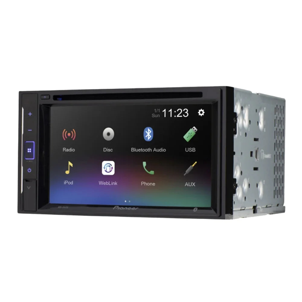 KIT2541 Bundle with Pioneer Multimedia DVD Car Stereo and Installation Kit - for 2009-2012 Ford F-150 Base Model / Bluetooth Touchscreen, Backup Camera, Double Din Dash Kit - Exclusive Design