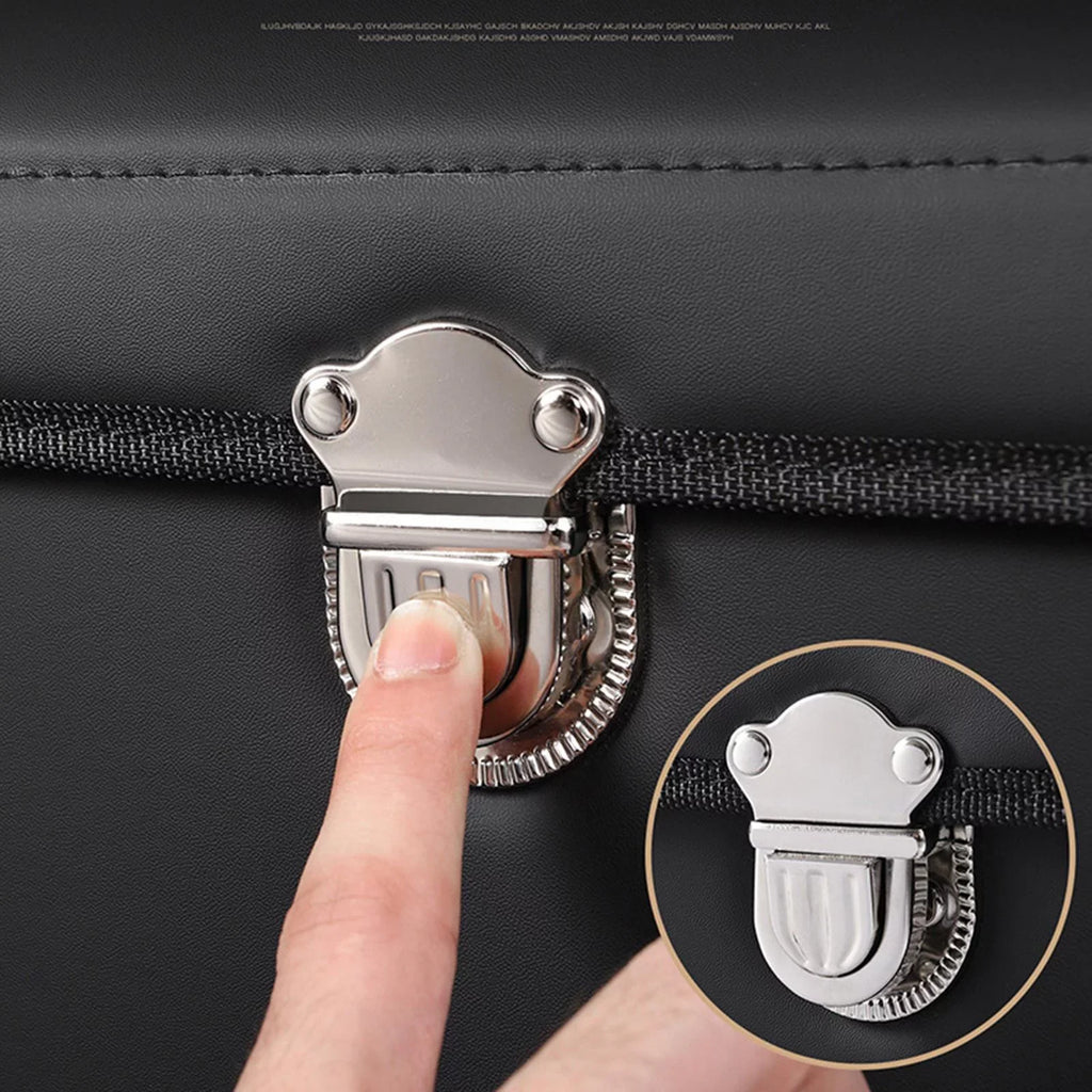 Stylish Car Trunk Organizer Dustproof with Handles Foldable Car Storage Box Bin for Cars L